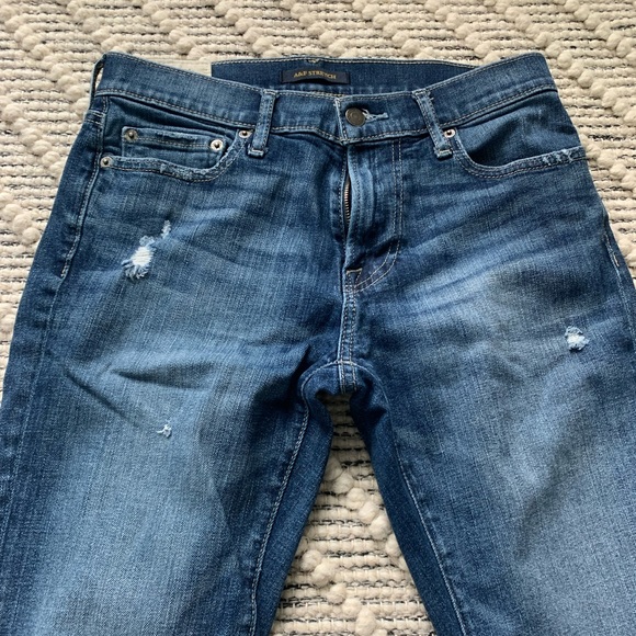 Abercrombie and Fitch distressed jeans stretch super skinny 29w 30l - Picture 4 of 11